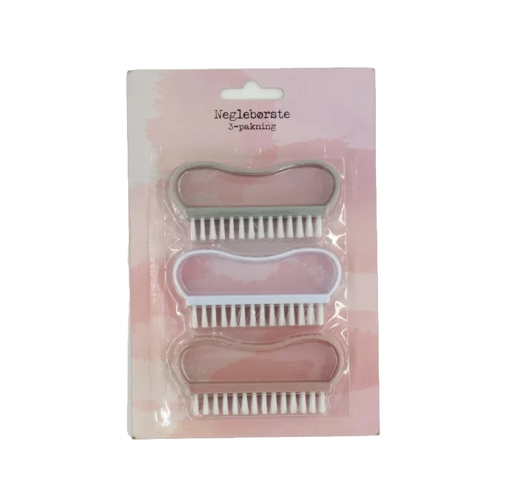 Neglebørste 3pk
