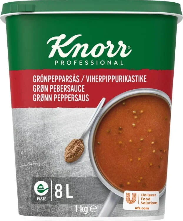 Peppersaus grønn pasta 1kg
