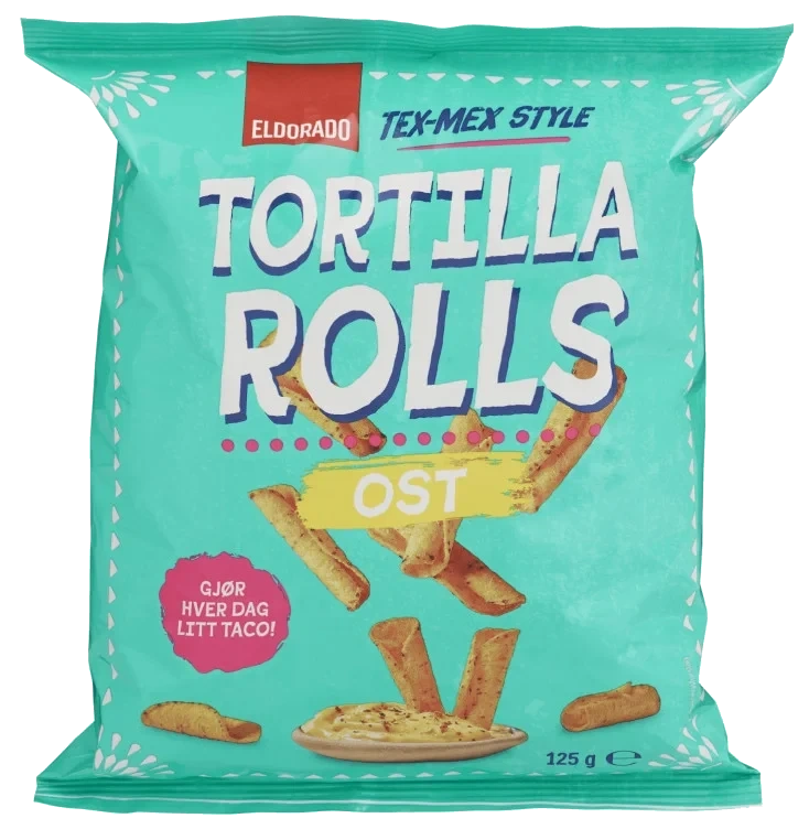 Tortilla Rolls m/Ost 125g Eldorado