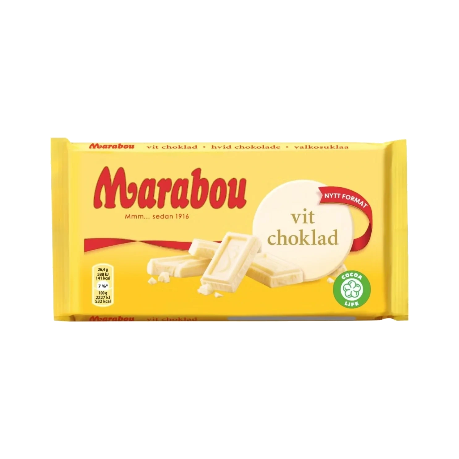 Marabou Vit 180 g