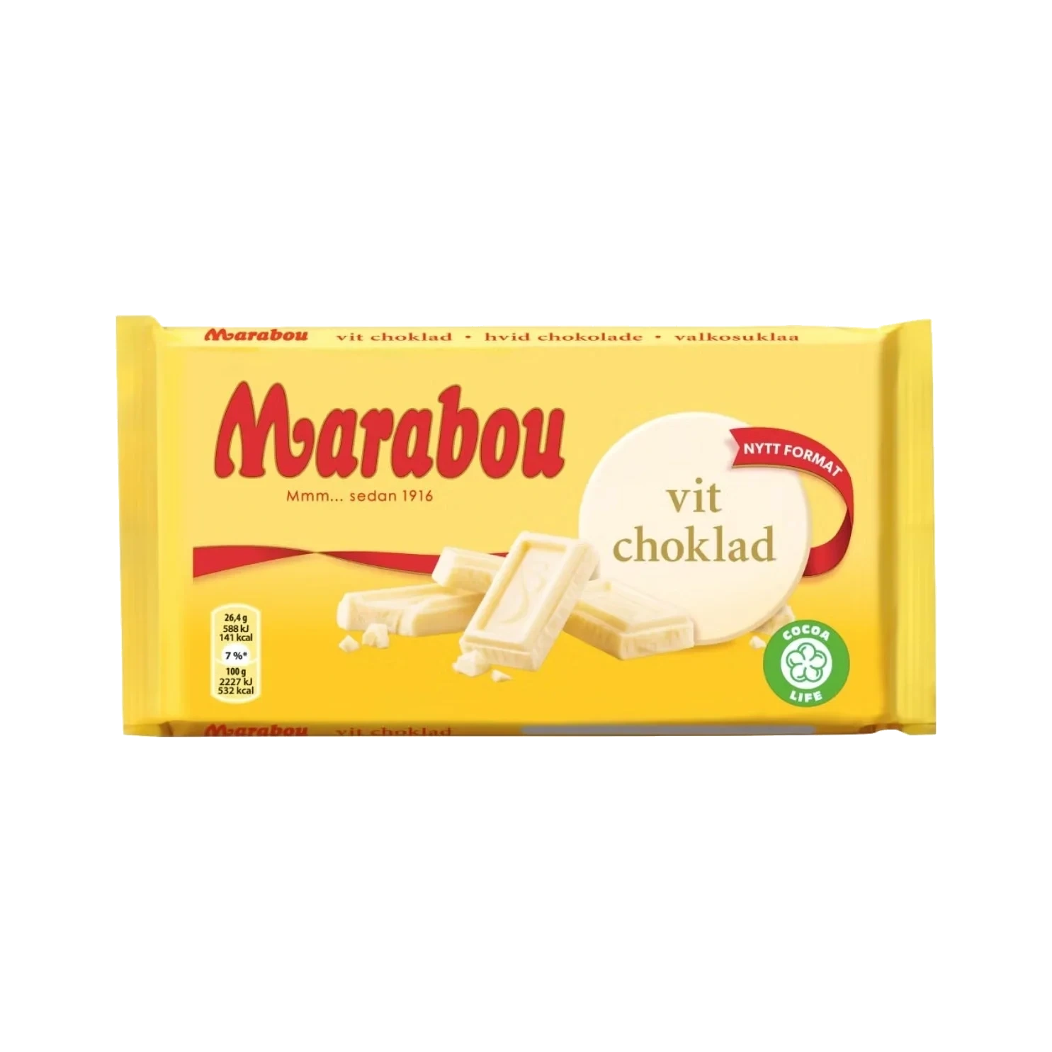 Marabou Vit 180 g