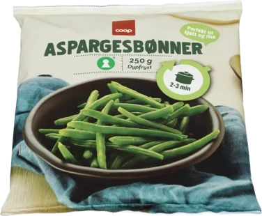 Aspargesbønner 250g Coop