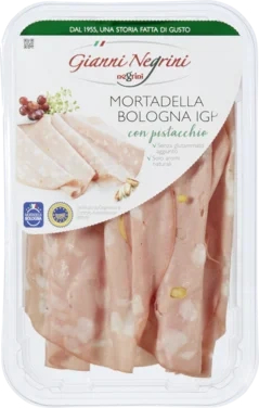 Mortdadella m/Pistasje 80g Negrini