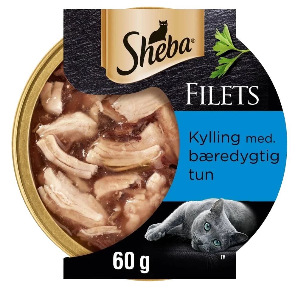 Filets Finest våtfôr til katter i skål