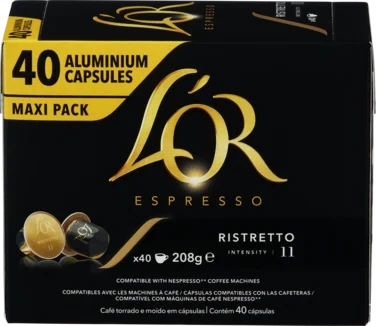 Lor Caps Ristretto Utz 40stk