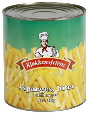 Asparges Biter u/Topp 2850g Kjøkkensjefens