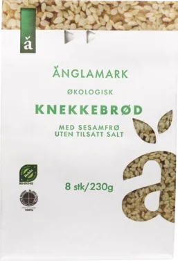 Änglamark Økologiske Knekkebrød med Sesam 230g
