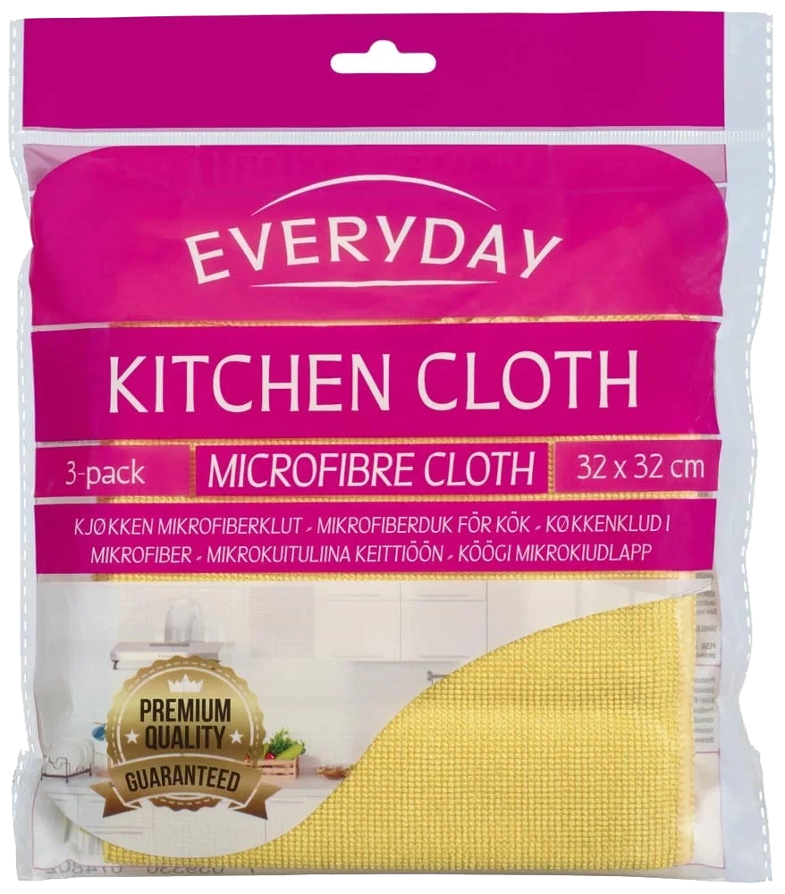 Everyday mikrofiberklut til kjøkken