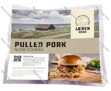 Jæren Smak Pulled Pork Sv 600gr