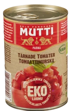 Tomater Hakkede Økologisk 400g Mutti