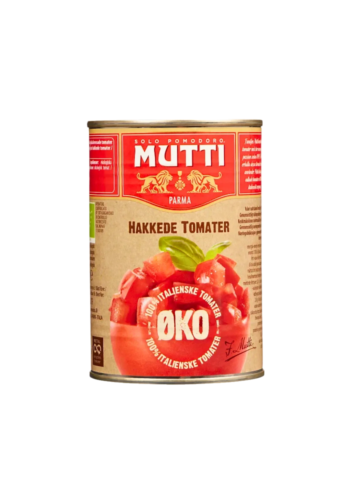 Tomater Hakkede Økologisk 400g Mutti