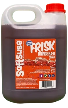 Frisk Bringebærsmak 2,5l Saftsuse