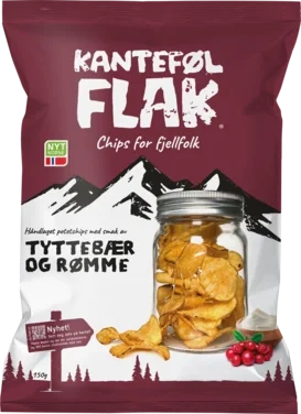 Viken Snacks AS Kantefølflak Tyting & Rumme 150g Viken Snacks 150g