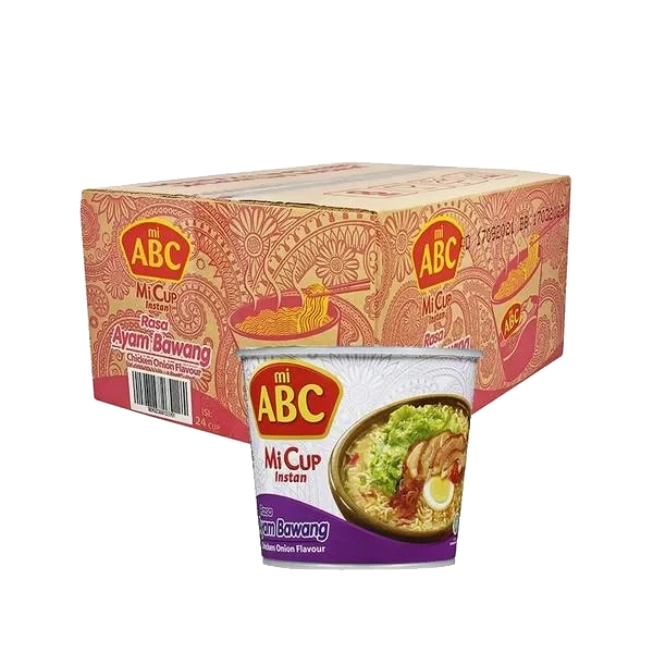 Nudler i kopp - Chicken onion Flavour (Kartong 24stk)