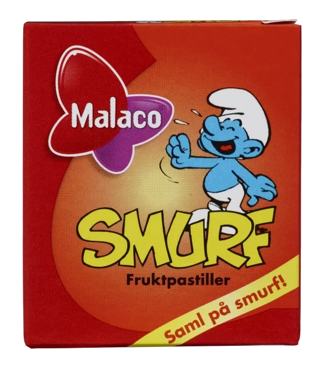 Smurf Fruktpastil Malaco