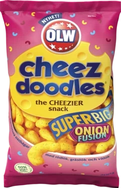 Olw Super Cheez Doodles Onion Fusion 200g