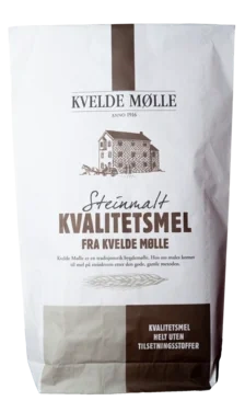 Rugmel Siktet Øko 25kg Kvelde Mølle