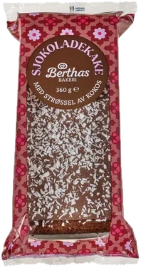 Sjokoladekake 360g Berthas