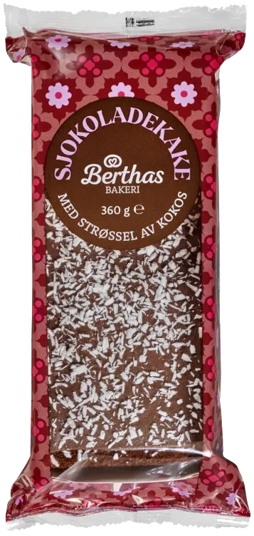 Sjokoladekake 360g Berthas