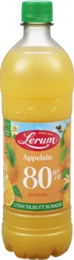Appelsinsaft u/Tilsett Sukker 0,75l Lerum