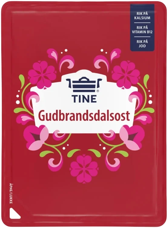 Gudbrandsdalsost G35 skivet 130g Tine