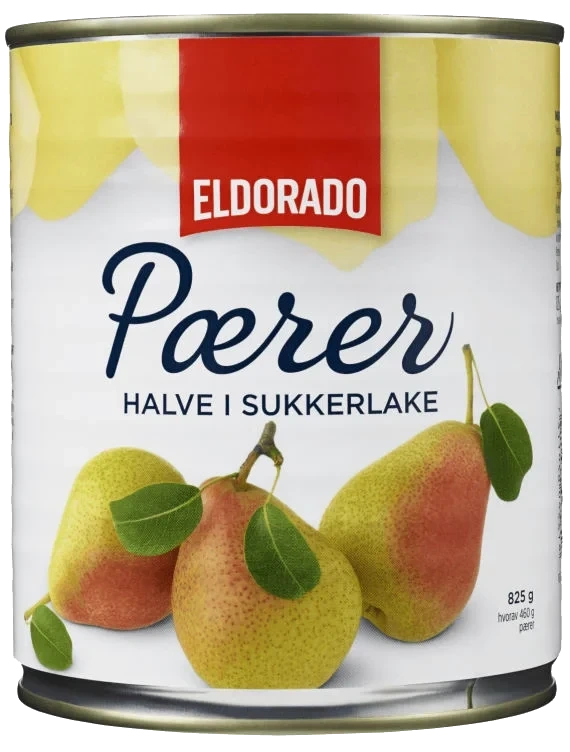 Pærer I Lake 825g Bx Eldorado