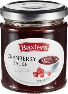 Tranebær Saus 190g Baxters