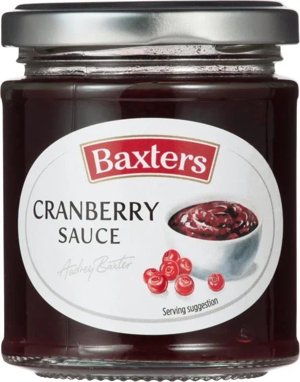 Tranebær Saus 190g Baxters
