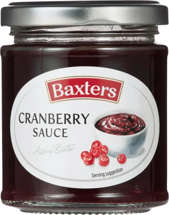 Tranebær Saus 190g Baxters