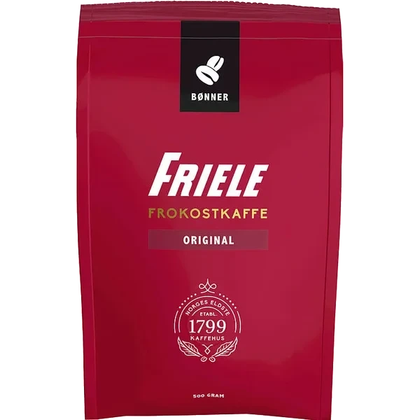 Friele Frokostkaffe 500g Hele Bønner