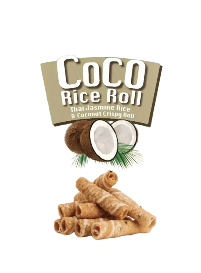 Coco Rice & Coconut Crispy Roll 100g