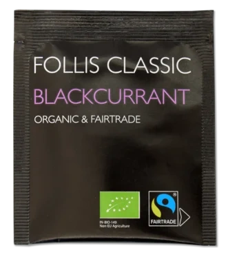 Blackcurrant, Økologisk & Fairtrade, 100stk, Follis Classic