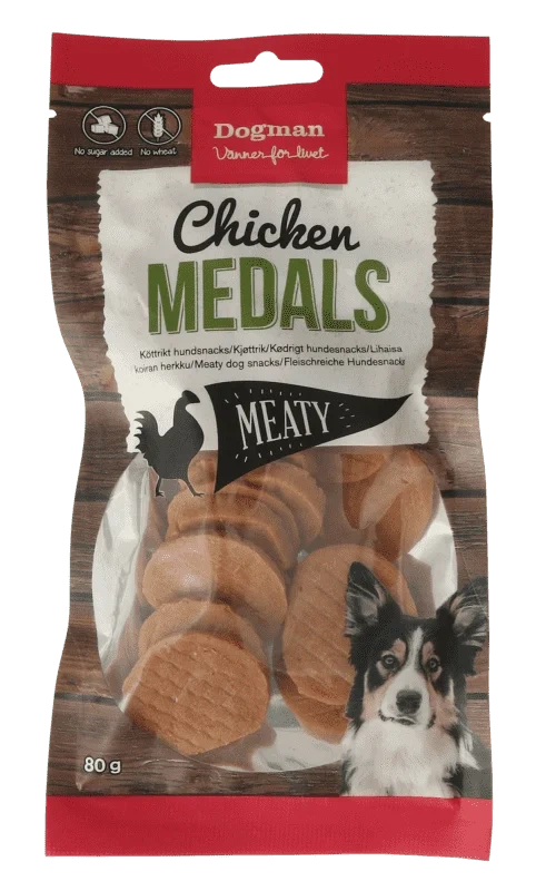 Chicken Medals 80g