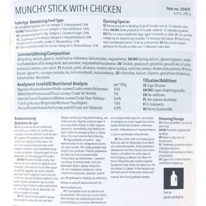Munchy Stick Kyckling