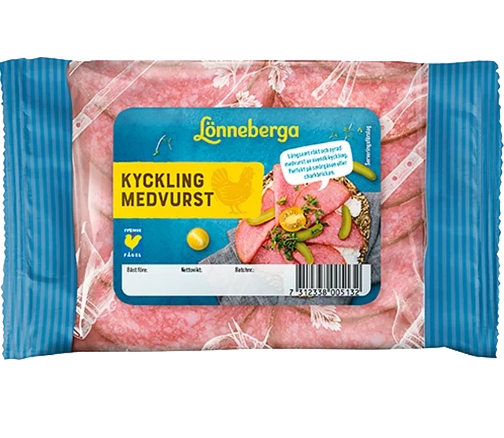 Kycklingmedvurst