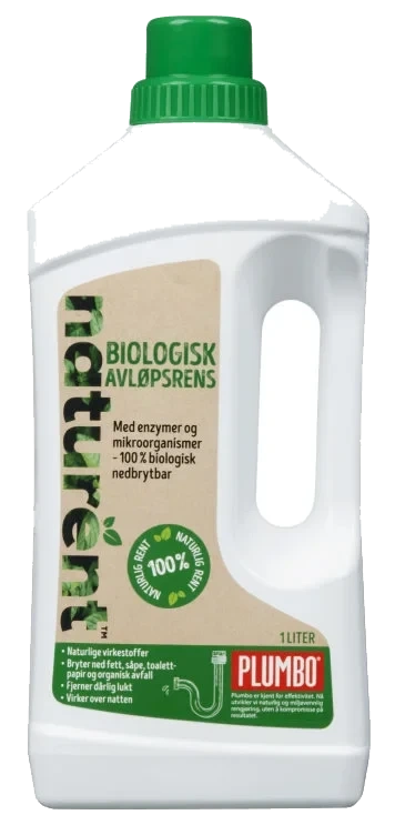 Plumbo Naturent Avløpsrens Biologisk 1l