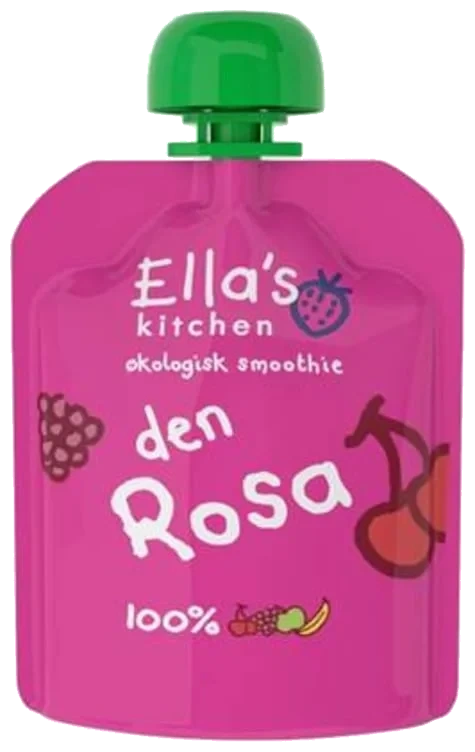 Smoothie Rosa Økol 6mnd 90g Ellas