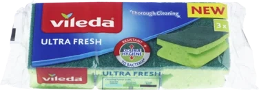 Vileda Ultra Fresh Anti-bac Svamp 3pk