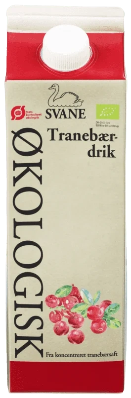 Økologisk Tranebærdrikk 1l