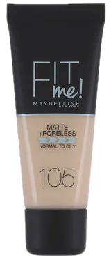 Maybelline New York Fit Me Matte + Poreless Foundation 105 Natural Ivory