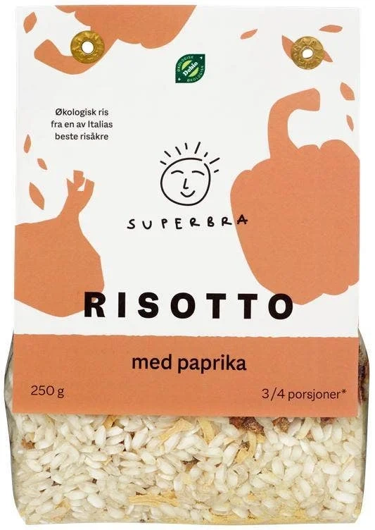 Risotto Med paprika, 250 g
