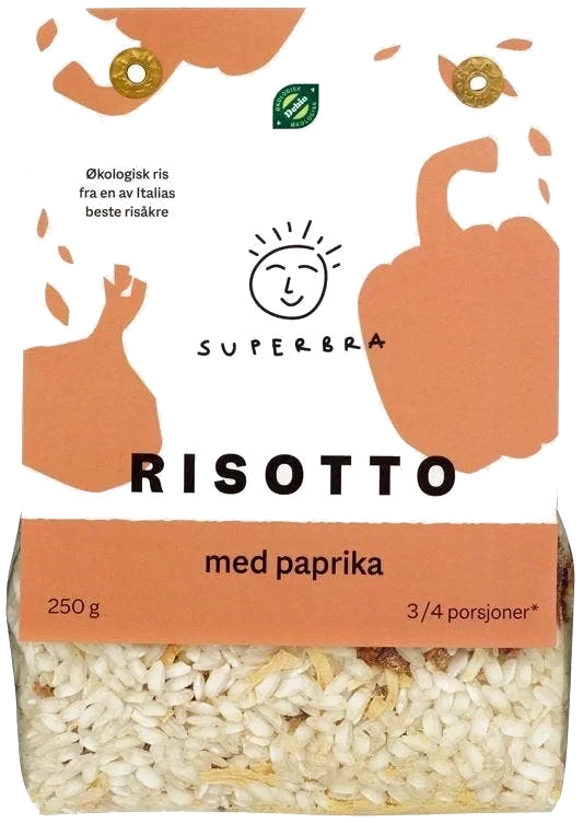 Risotto Med paprika, 250 g