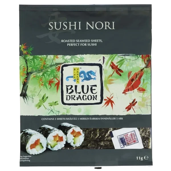 Sushi Nori Blue Dragon 11g Eske 15pk