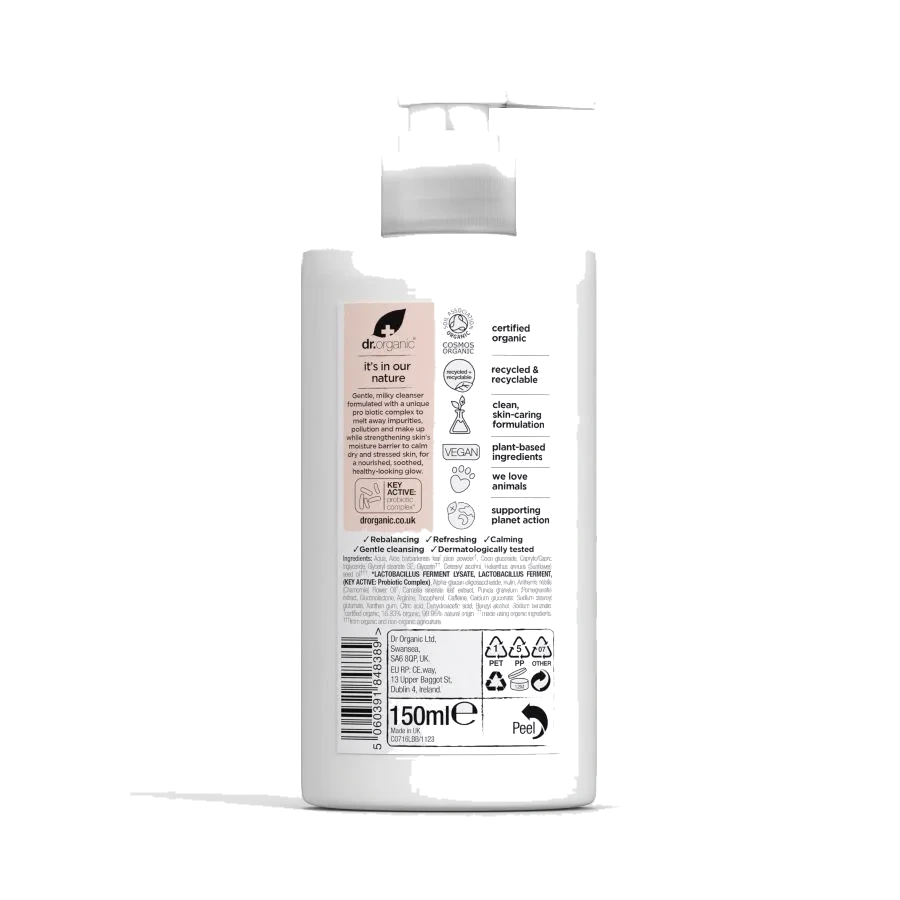 Dr. Organic Skin Calm Probiotic Cream Cleanser