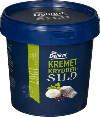 Delikat Kremet Kryddersild 1,2kg