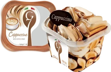 Cappuccino 1l G7 Ekte Italiensk Iskrem