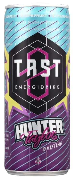 Tørst Energidrikk Hunter Taylor Grape 0,25l boks