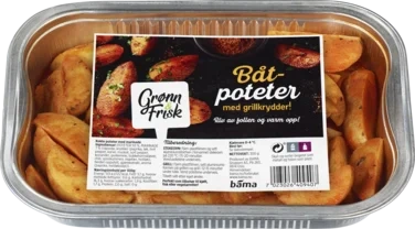 Båtpoteter med grillkrydder 300g Grill