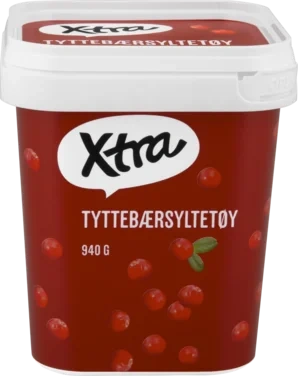 Xtra Tyttebærsyltetøy 940g