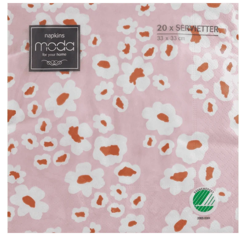 Serviett Sara 33cm Moda